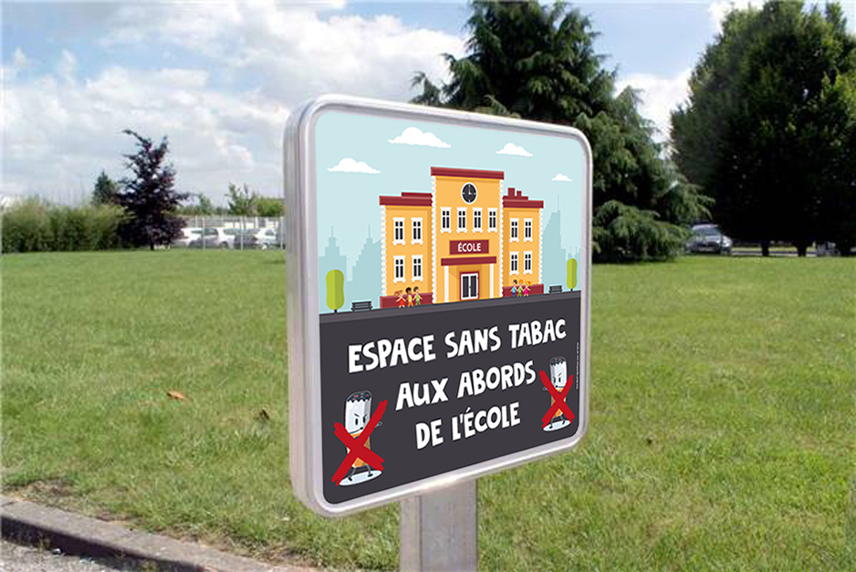 Panneau Ecole Sans Tabac