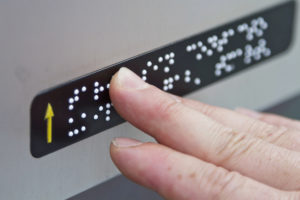 signalétique braille