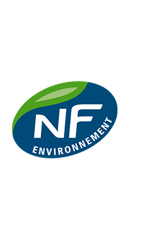 Certification NF Environnement pour un marquage de qualité.