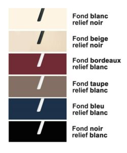 image explicative du contraste visuel entre la couleur et le texte